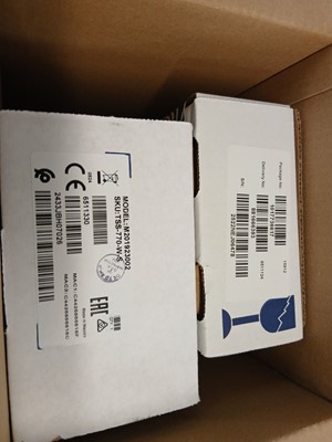 Lot 136 - 2 boxed sets of Crestron touch panel room...