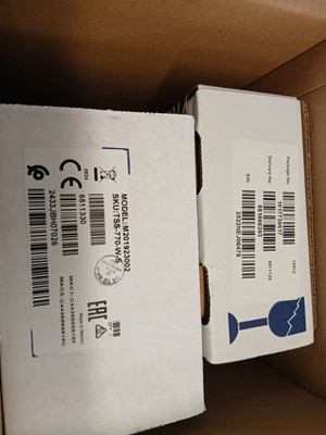 Lot 139 - 2 boxed sets of Crestron touch panel room...