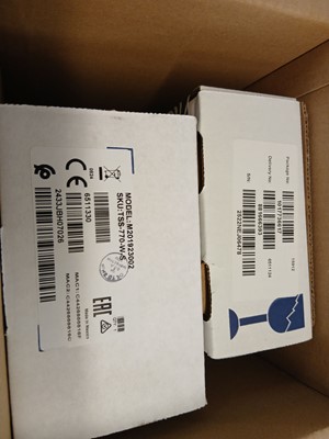 Lot 140 - 2 boxed sets of Crestron touch panel room...