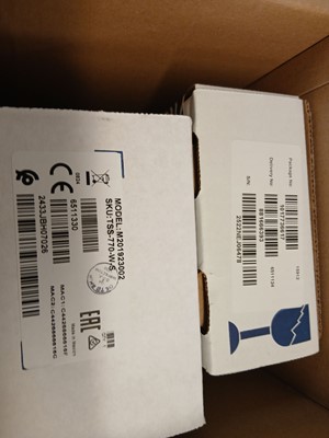 Lot 143 - 2 boxed sets of Crestron touch panel room...