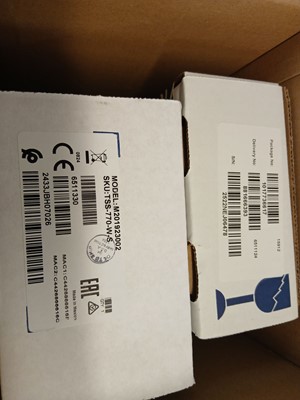 Lot 148 - 2 boxed sets of Crestron touch panel room...