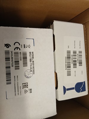 Lot 149 - 2 boxed sets of Crestron touch panel room...