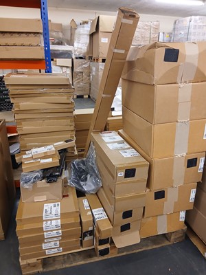 Lot 153 - Pallet of assorted Chief rack of components...