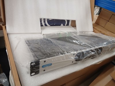 Lot 201 - Two Ampetronic induction loop drivers, 1 C7-1N,...