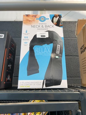 Lot 1089 - Shiatsu neck and back massager