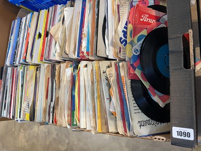 Lot 1090 - Shallow tray of 45 RPM records