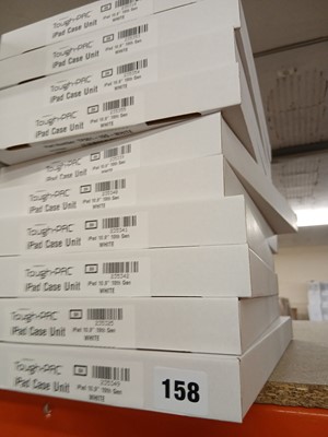 Lot 158 - 10 Toug-Pac iPad case units