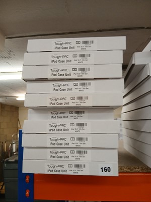 Lot 160 - 10 Toug-Pac iPad case units