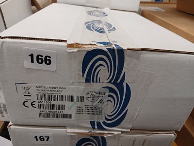 Lot 166 - Crestron Network encoder/decoder model no. DM...