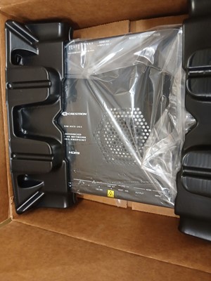Lot 173 - Boxed Crestron networking decoder model no....