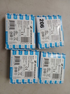 Lot 206 - 4 boxed Sennheiser battery pack BA61