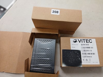 Lot 208 - 3 Vitec connectors AVSTR-M9505