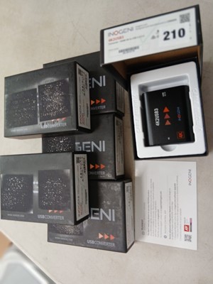 Lot 210 - 6 Inogeni 4K2USB3 convertors HDMI 4K 2 USB 3.0...