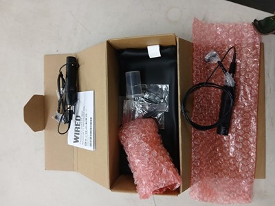Lot 214 - Shure MX185 microflex Lavalier microphone...