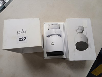 Lot 222 - Two Unifi G3 Pro indoor/outdoor IP camera with...