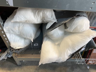 Lot 1287 - 2 bags of cushion inserts