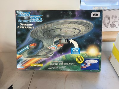 Lot 1504 - Star Trek Starship Enterprise, boxed