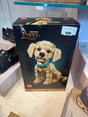 Lot 1508 - LEGO icons golden retriever puppy (sealed)