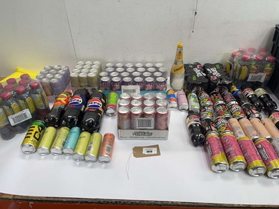 Lot 3320 - 3 bags of drinks including Pepsi, Skip, Trip,...