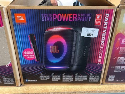 Lot 1521 - JBL PartyBox Encore 2 portable Bluetooth speaker