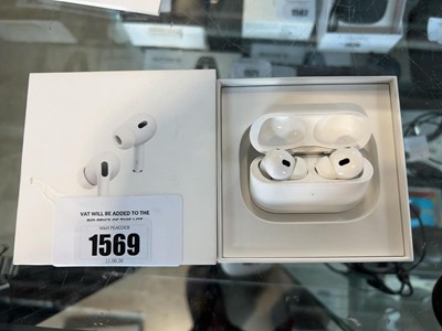 Lot 1569 - Boxed pair of AirPods Pro (2nd Generation)