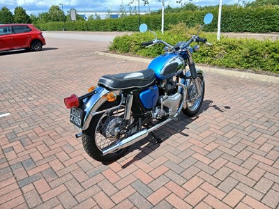 Lot (GVU 278D) Restored 1966 Kawasaki W1-650...