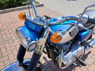 Lot (GVU 278D) Restored 1966 Kawasaki W1-650...
