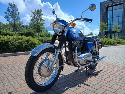 Lot (GVU 278D) Restored 1966 Kawasaki W1-650...