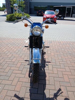 Lot (GVU 278D) Restored 1966 Kawasaki W1-650...