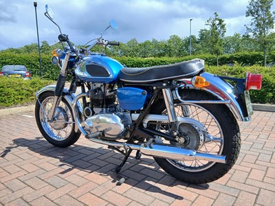 Lot (GVU 278D) Restored 1966 Kawasaki W1-650...