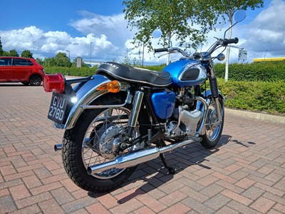 Lot (GVU 278D) Restored 1966 Kawasaki W1-650...