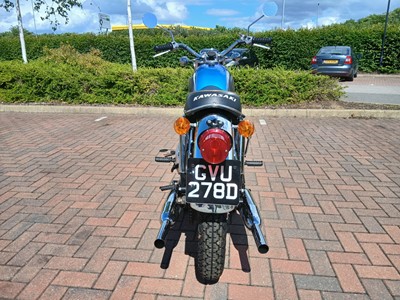 Lot (GVU 278D) Restored 1966 Kawasaki W1-650...