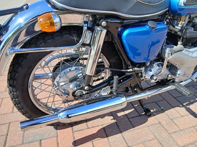 Lot (GVU 278D) Restored 1966 Kawasaki W1-650...