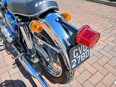 Lot (GVU 278D) Restored 1966 Kawasaki W1-650...