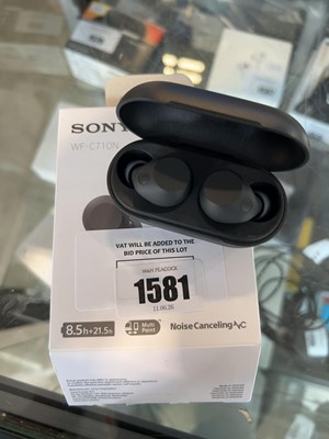 Lot 1581 - Boxed Sony WF-C710N noise cancelled earbuds