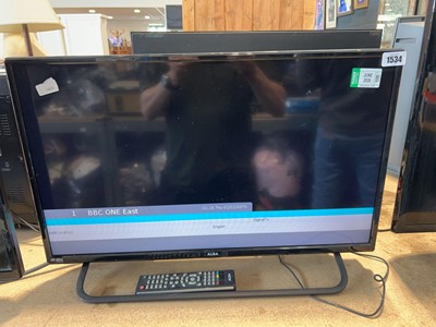 Lot 1534 - Alba flat screen TV, LE-28GA06-B3 and...