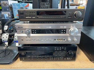 Lot 1545 - Yamaha Natural Sound AV receiver (RX-V592RDS),...