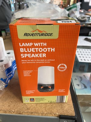 Lot 1551 - Adventuridge lamp with bluetooth speaker