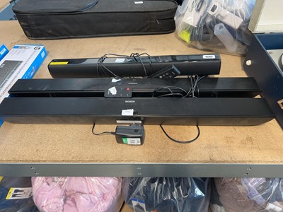 Lot 1542 - 2 Hitachi sound bars and a further Bush sound...