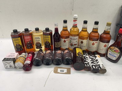 Lot 3502 - Coffee syrups in assorted flavours, Grind Cold...
