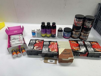 Lot 3503 - Warrior Creatine Energy, Rage Pre-Workout,...