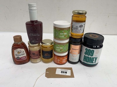Lot 3516 - Mono-Floral Manuka honey, Black Seed raw honey,...