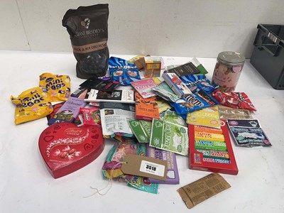 Lot 3518 - Selection of confectionery
