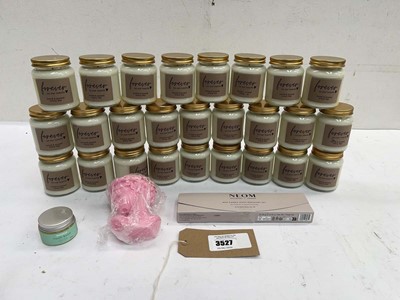 Lot 3527 - Lolly Rocket scented candles, Neom mini candle...