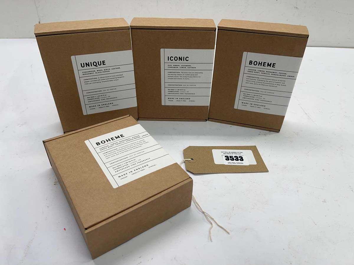 Lot 4 Ampersand Fragrances - 2 Boheme, 1 Iconic &...
