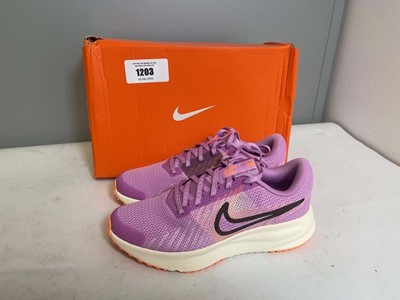 Lot Nike UK4 pegasus plus trainers in pink - boxed