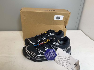 Lot Salomon UK6 XT-6 GTX trainers in black - boxed