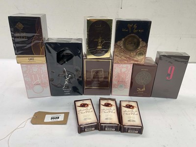 Lot 12 Arabian fragrances incluidng Afnan, Lattafa...