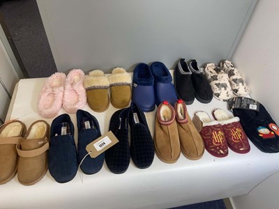 Lot 11x Pairs of slipper to include Next, Regatta,...