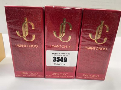 Lot 3 Jimmy Choo JC edp 40ml